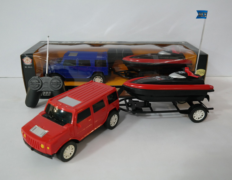 四通遥控车拖四通遥控船不包电 MX-0015-6